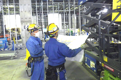 CAD連動の一貫体制1